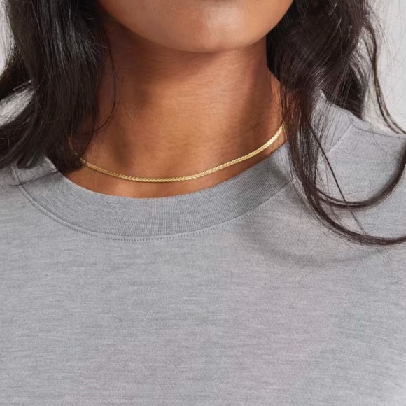 All Birds Sea Long Sleeve Tee in Medium Grey - Picture 4 of 9